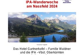 Ski- und Wanderwoche 2024 der IPA Landesgruppe Kärnten