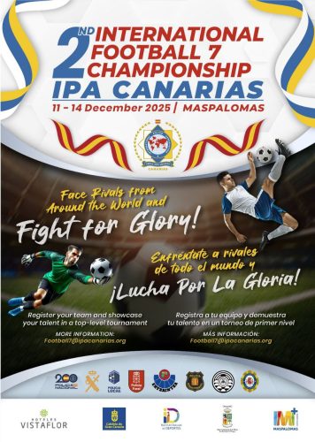 IPA Spain - Canary Isands 7 a side Football Tournament in Maspalomas